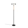 Celeste Lampadaire Luminaires Trio LED Noir, 1 lumière