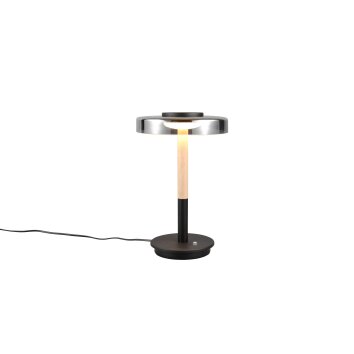 Celeste Lampe à poser Luminaires Trio LED Noir, 1 lumière