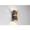 Coat Applique murale Luminaires Trio Noir doré, 2 lumières