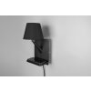 Comfort Applique murale Luminaires Trio Noir, 1 lumière