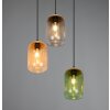 Cork Suspension Luminaires Trio Multicolore, 3 lumières
