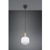 Diva Suspension Luminaires Trio Laiton, 1 lumière