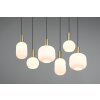 Diva Suspension Luminaires Trio Laiton, 6 lumières