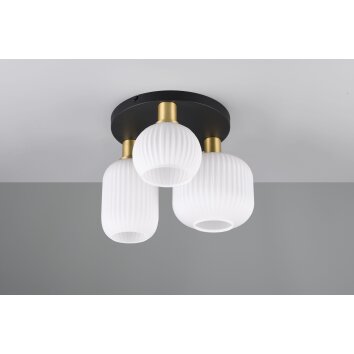 Diva Plafonnier Luminaires Trio Laiton, 3 lumières