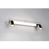 Enrico Applique murale Luminaires Trio LED Chrome, 3 lumières