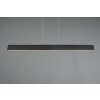 Galway Suspension Luminaires Trio LED Noir, 1 lumière