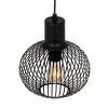 GILA Suspension Luminaires Trio Noir, 1 lumière