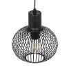 GILA Suspension Luminaires Trio Noir, 1 lumière