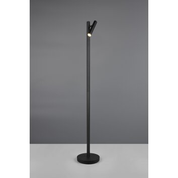 Gomez Lampadaire Luminaires Reality LED Noir, 1 lumière