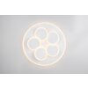 Mandala Plafonnier Luminaires Trio LED Blanc, 1 lumière, Télécommandes