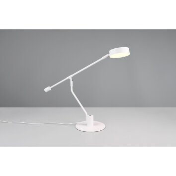 Manduro Lampe à poser Luminaires Trio LED Blanc, 1 lumière