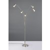 Marley Lampadaire Luminaires Trio Nickel mat, 5 lumières