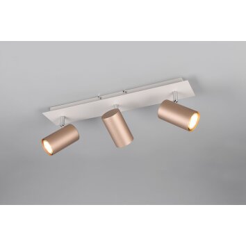 Marley Spot de plafond Luminaires Trio Brun, 3 lumières