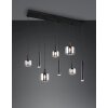 Mataro Luminaires Trio Noir, 8 lumières