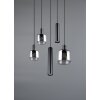 Mataro Suspension Luminaires Trio Noir, 5 lumières