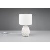 Melva Lampe à poser Luminaires Reality Blanc, 1 lumière