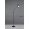 Moreno Lampadaire Luminaires Reality LED Noir, 1 lumière