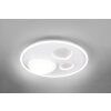 Pebble Plafonnier Luminaires Trio LED Blanc, 1 lumière, Télécommandes