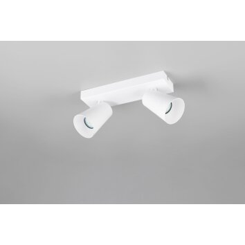 Sharp Spot de plafond Luminaires Trio Blanc, 2 lumières