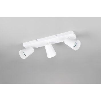 Sharp Spot de plafond Luminaires Trio Blanc, 3 lumières