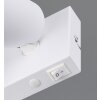 Sharp Spot de plafond Luminaires Trio Blanc, 1 lumière