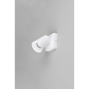 Sharp Spot de plafond Luminaires Trio Blanc, 1 lumière