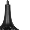 SORAYA Suspension Luminaires Trio Noir, 3 lumières