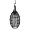 SORAYA Suspension Luminaires Trio Noir, 1 lumière