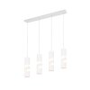 Stream Suspension Luminaires Trio Blanc, 4 lumières