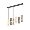 Stream Suspension Luminaires Trio Multicolore, 6 lumières