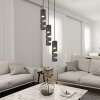 Stream Suspension Luminaires Trio Noir, 3 lumières