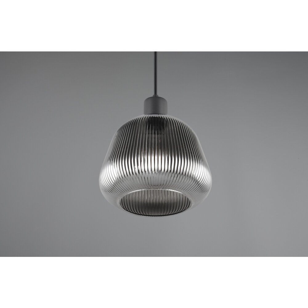 Tarifa Suspension Luminaires Trio Noir, 1 lumière