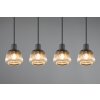 Tarifa Suspension Luminaires Trio Noir, 4 lumières