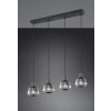 Tarifa Suspension Luminaires Trio Noir, 4 lumières