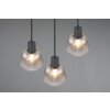 Tarifa Suspension Luminaires Trio Noir, 3 lumières