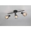 Tarifa Spot de plafond Luminaires Trio Noir, 3 lumières