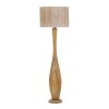 TOBA Lampadaire Luminaires Trio Bois clair, 1 lumière