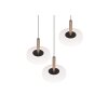 Celeste Suspension Luminaires Trio LED Brun, 1 lumière