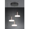 Celeste Suspension Luminaires Trio LED Brun, 1 lumière