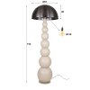 Lilleballe Lampadaire Crème, 1 lumière