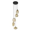 Tiambilibi Suspension Anthracite, 5 lumières