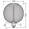 Luminaires Osram E27 3.5 Watt blanc chaud dimmable 110 Lumen