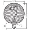 Luminaires Osram E27 3.5 Watt blanc chaud dimmable 170 Lumen