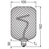 Luminaires Osram E27 3.5 Watt blanc chaud dimmable 130 Lumen