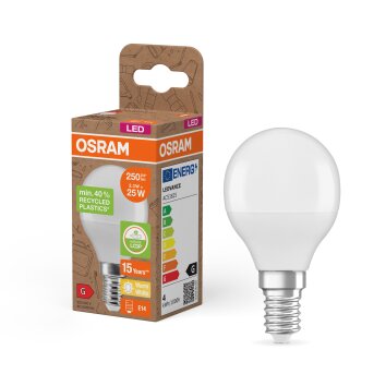 Luminaires Osram E14 3.3 Watt blanc chaud 250 Lumen