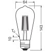 Luminaires Osram E27 3.8 Watt blanc neutre 806 Lumen