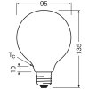 Luminaires Osram E27 5 Watt blanc chaud 1055 Lumen