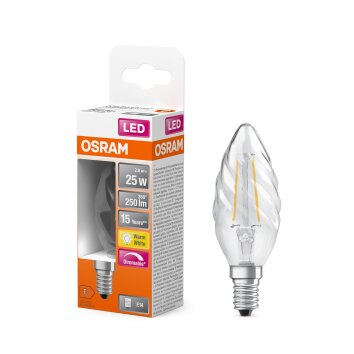 Luminaires Osram E14 2.8 Watt blanc chaud dimmable 250 Lumen