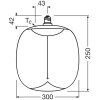 Luminaires Osram E27 12 Watt blanc chaud dimmable 550 Lumen