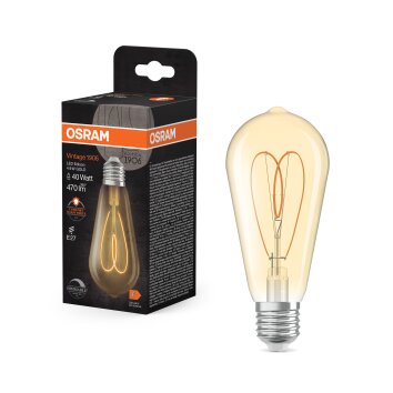 Luminaires Osram E27 4.9 Watt blanc chaud dimmable 470 Lumen